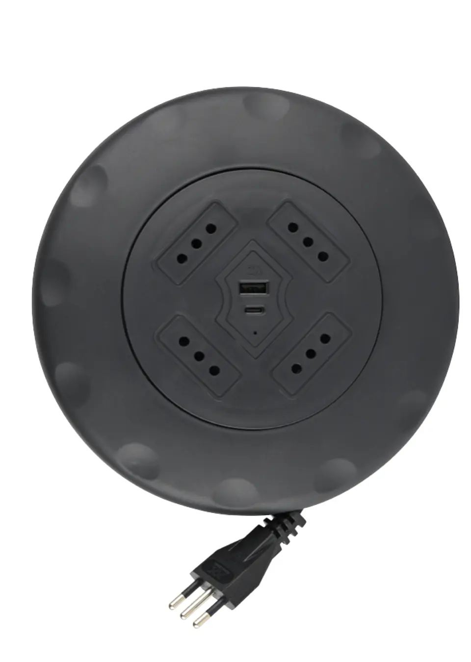 Electraline carrete ufo usb+C 5mts. 1