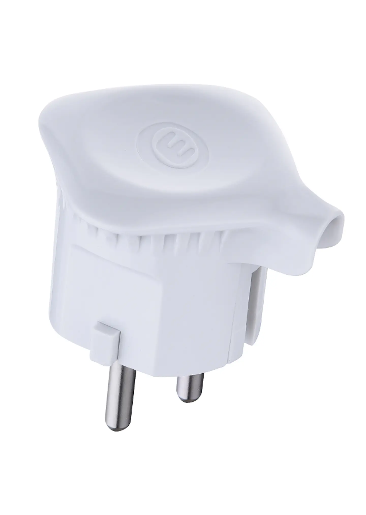 Macho Volante Schuko 90° 16A 2p+T blanco 1