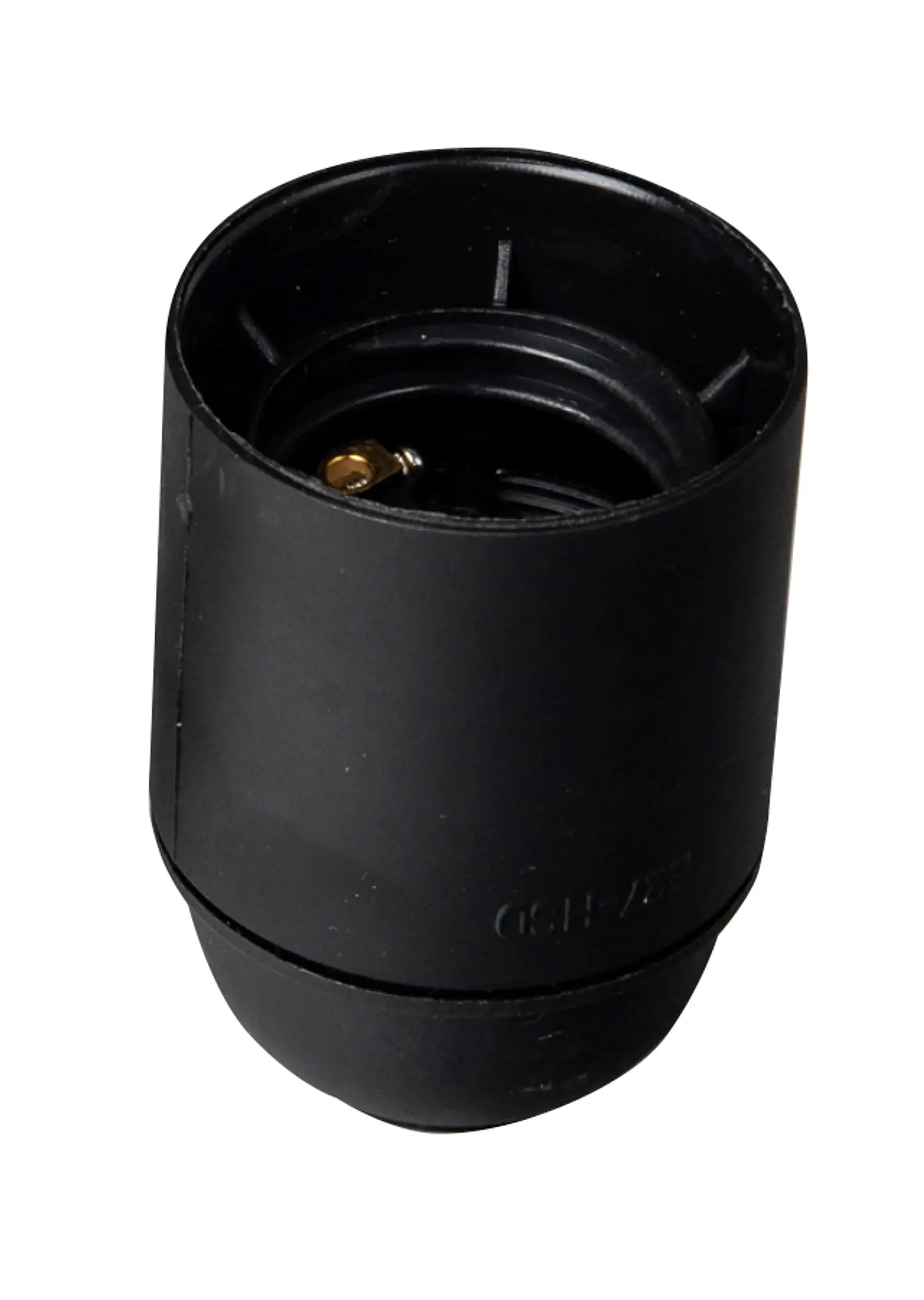 Portalampara bolt plastico presion negro 1