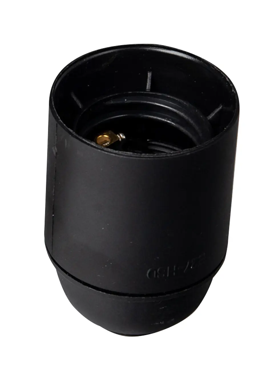 Portalampara bolt plastico presion negro 1