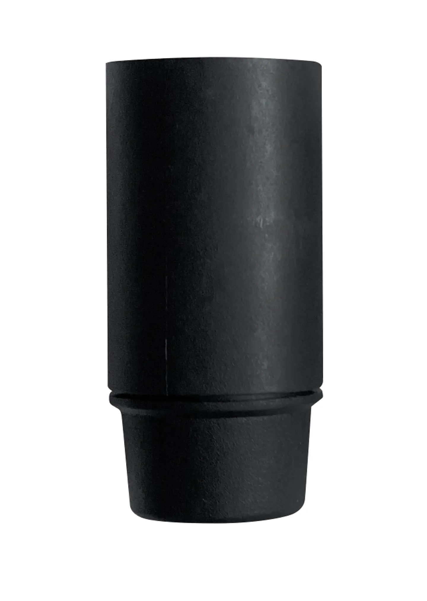 Portalampara E14 plastico bornera negro 1