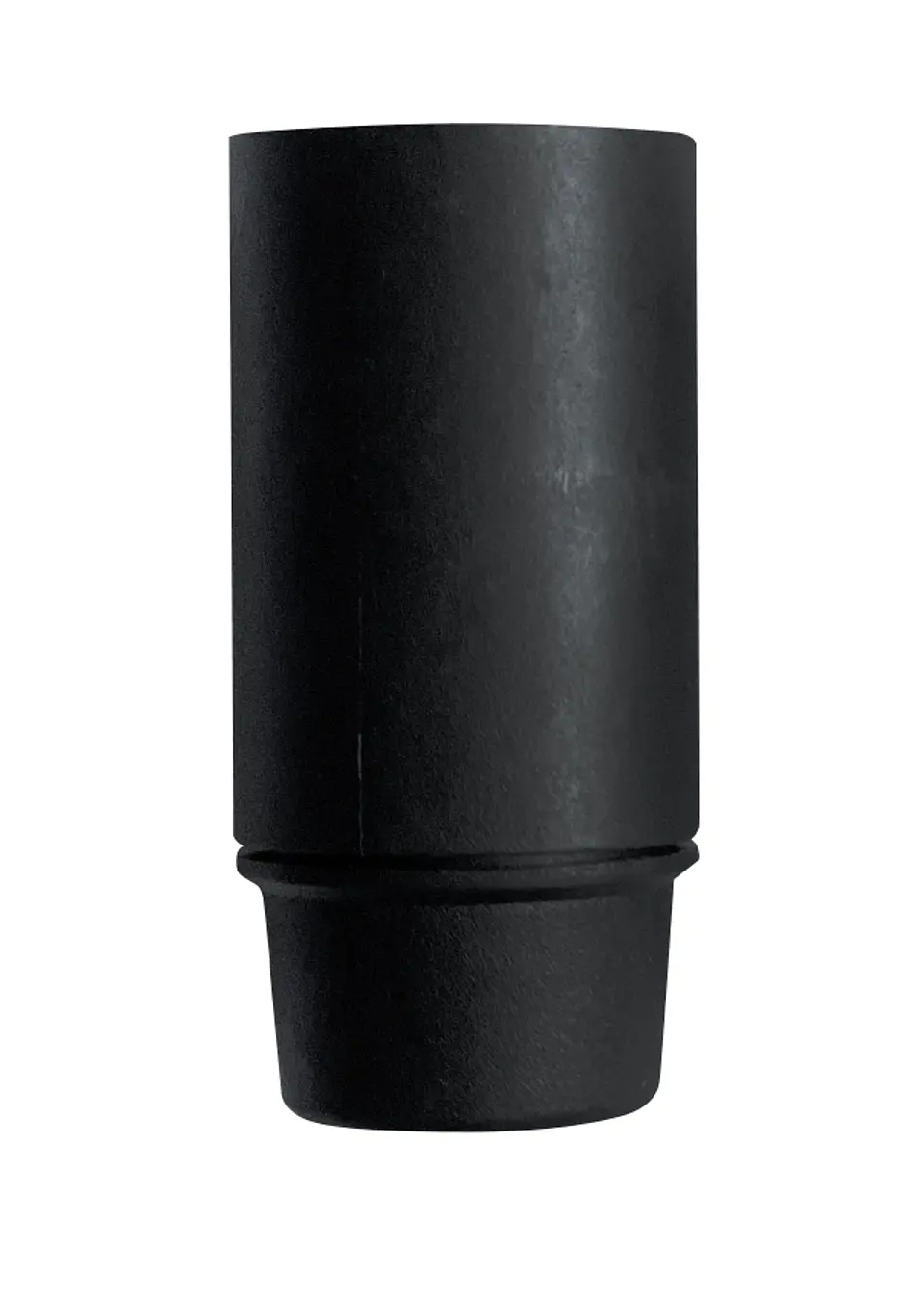 Portalampara E14 plastico bornera negro 1
