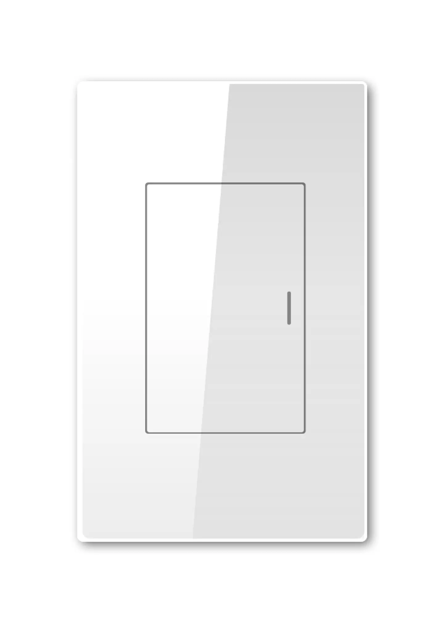 Interruptor sencillo smart blanco 1