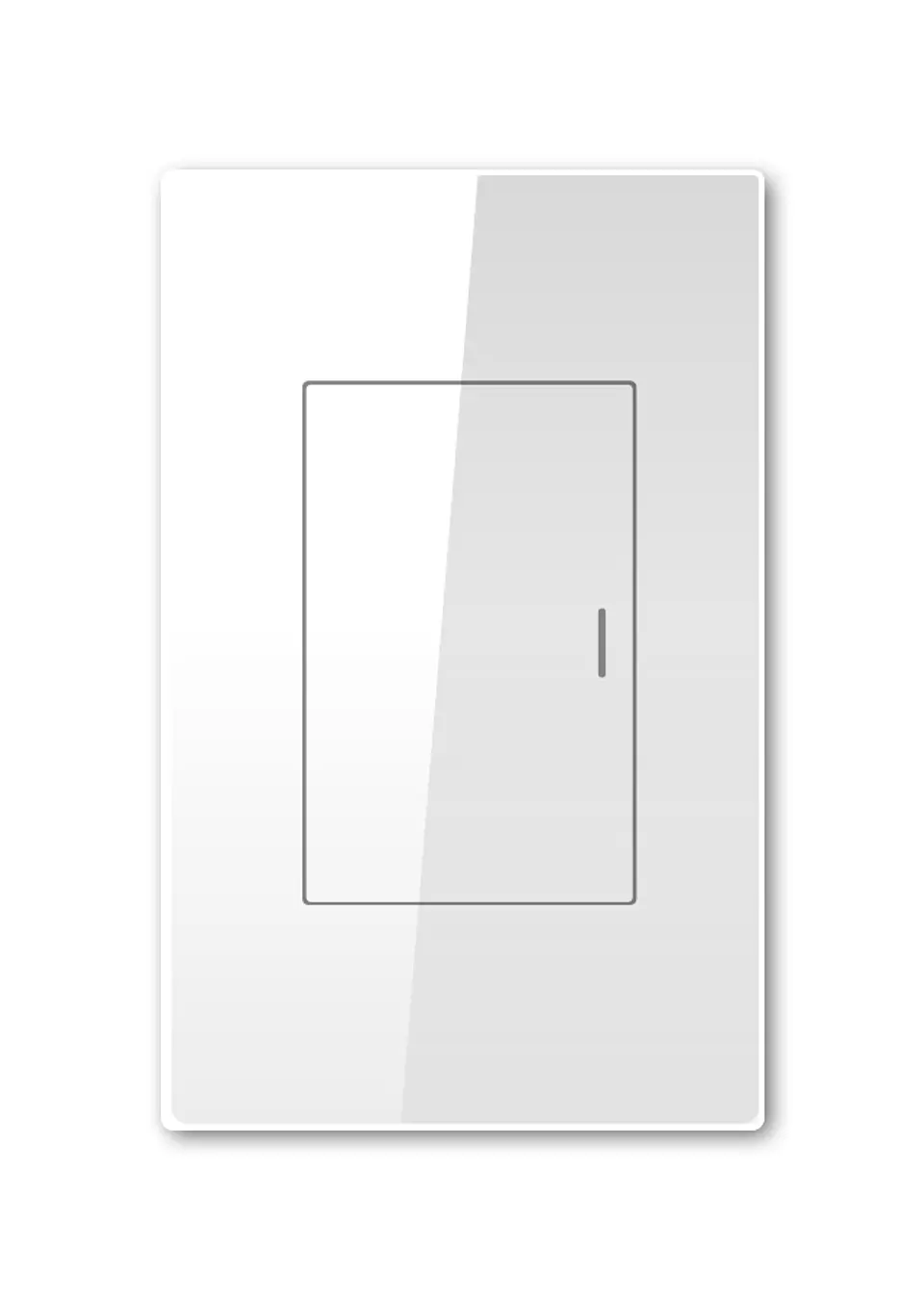 Interruptor sencillo smart blanco 1