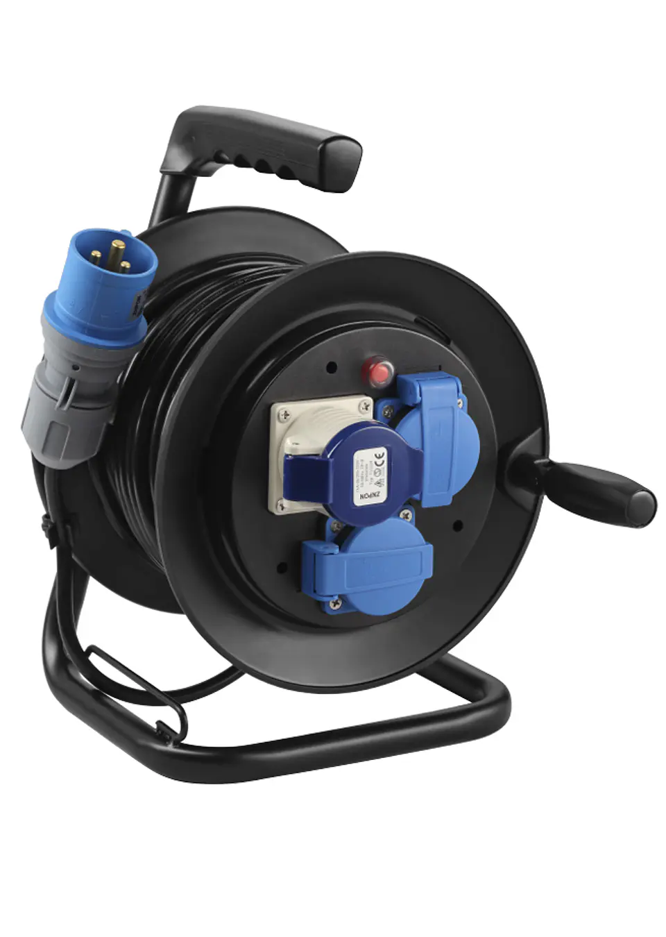 Carrete industrial 2xCEE + 2xSchuko 20 mts 1