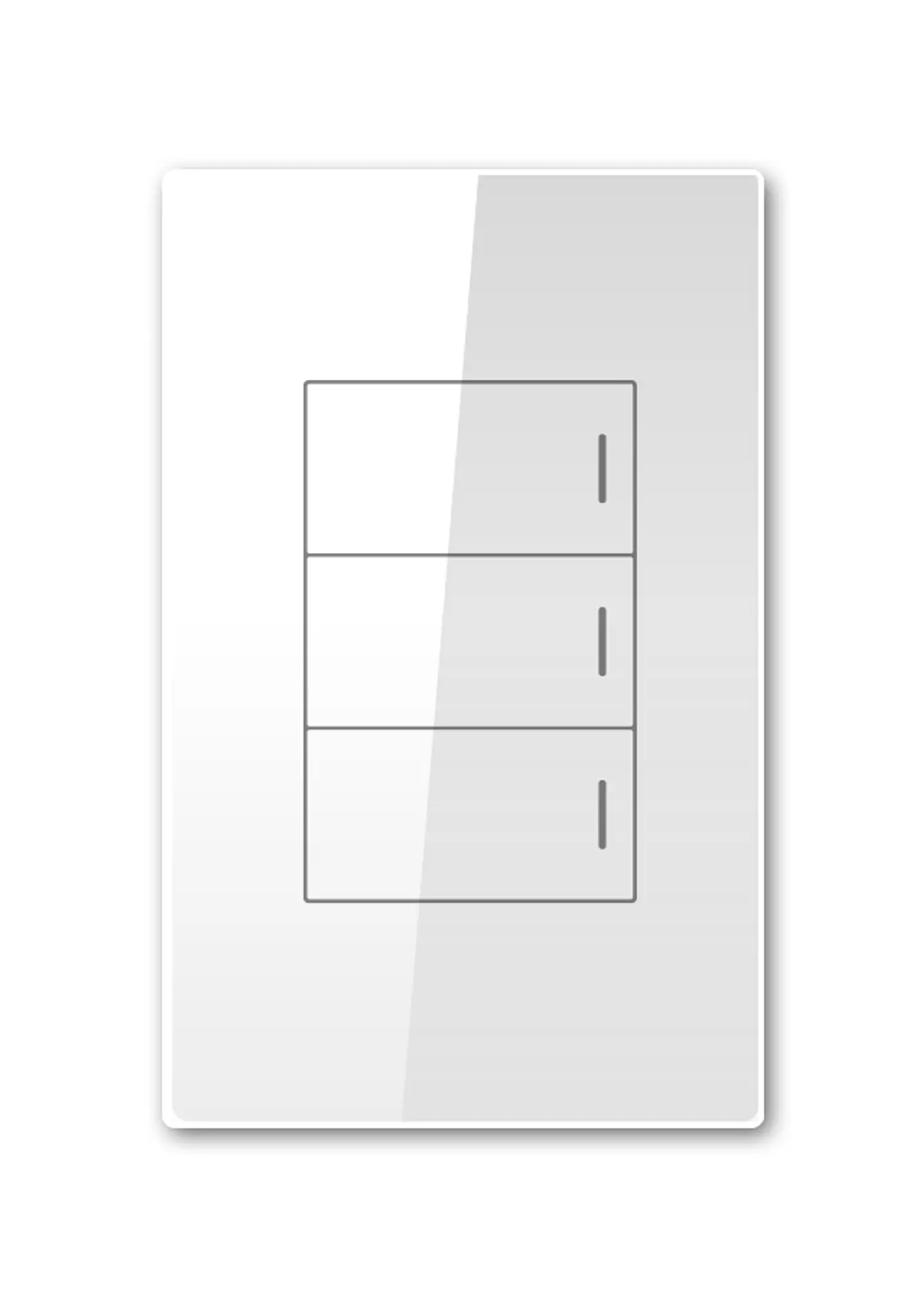 Interruptor triple smart blanco 1