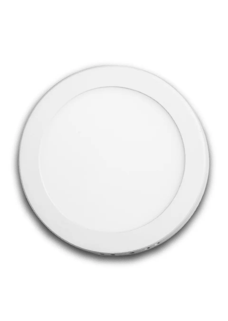 Plafón led redondo sobrepuesto, c/driver, luz dia, 12W 1