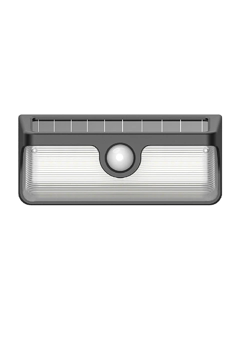 Aplique solar 40W/500lm, luz dia, c/sensor, linkeable (2 un)