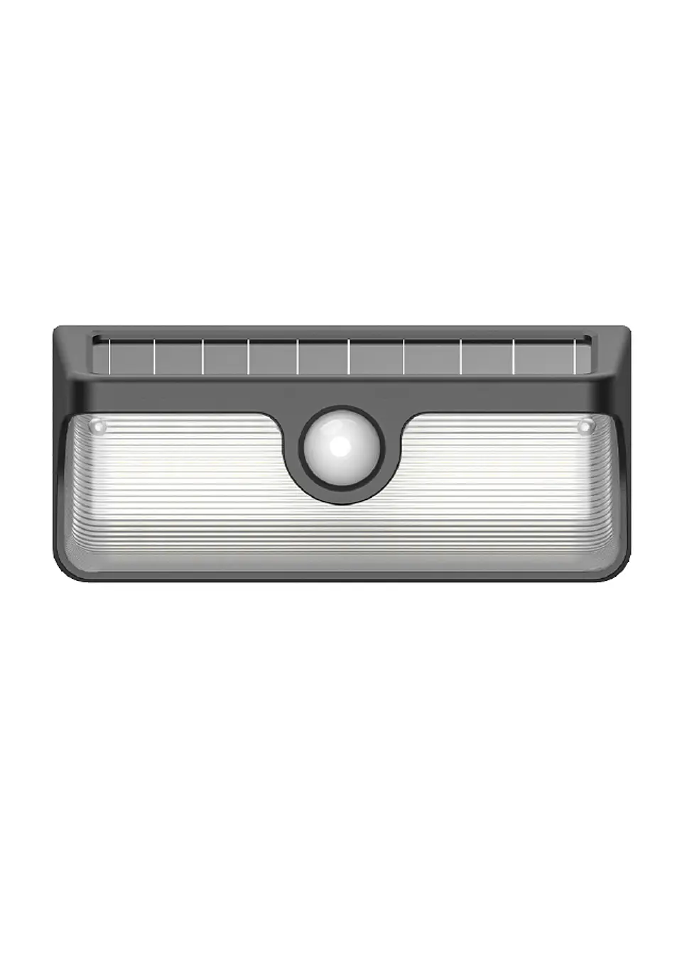 Aplique solar 40W/500lm, luz dia, c/sensor, linkeable (2 un) 1