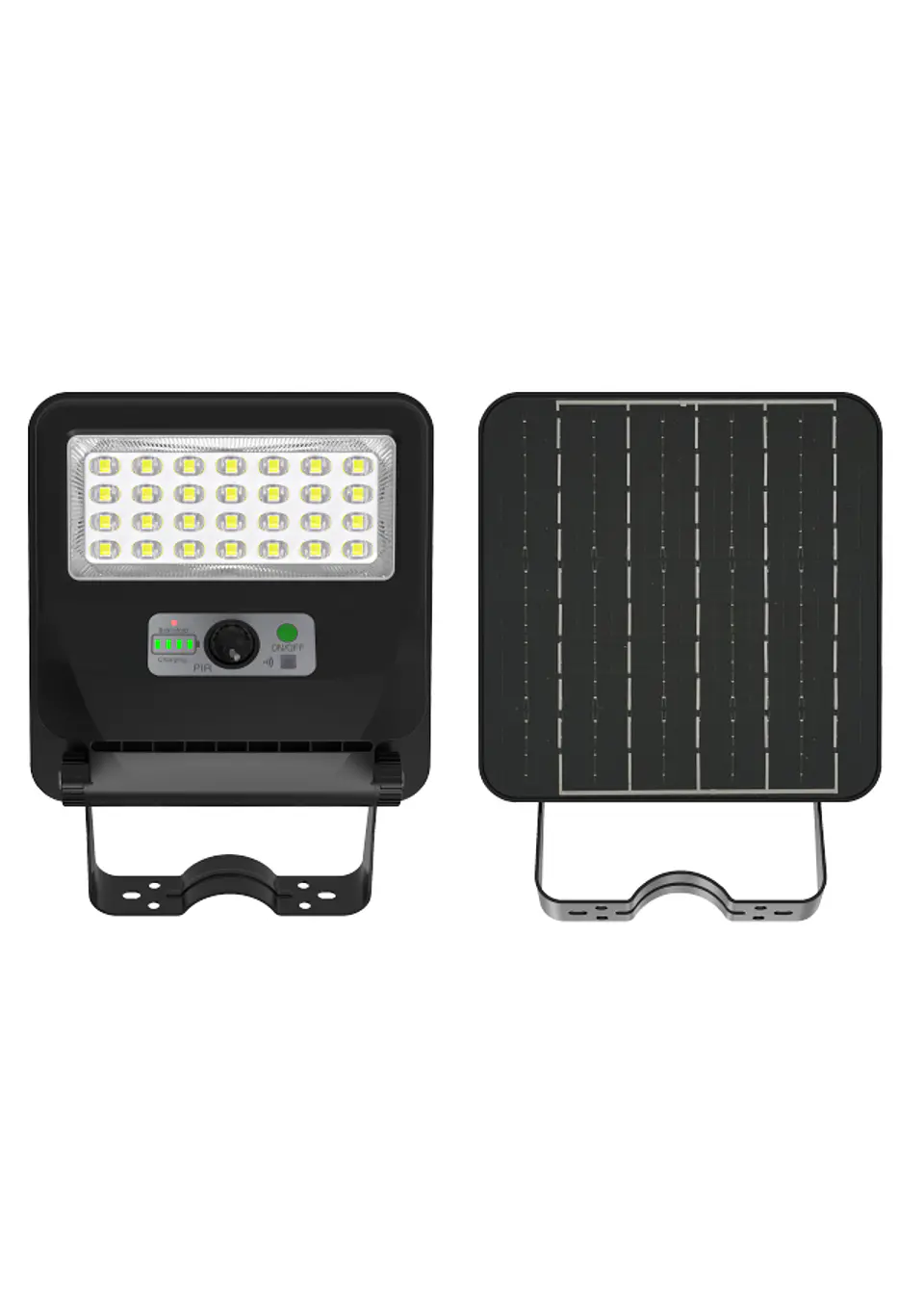 Proyector solar incl. 50W/600lm, luz dia, c/sensor y remoto 1