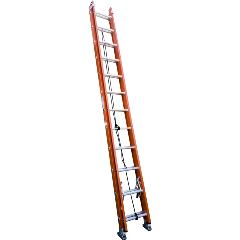 Escalera Telescópica Fibra de Vidrio 24 peldaños - 7.2m 1