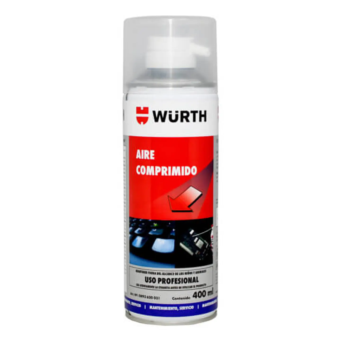 Aire Comprimido 400Ml Wurth 1