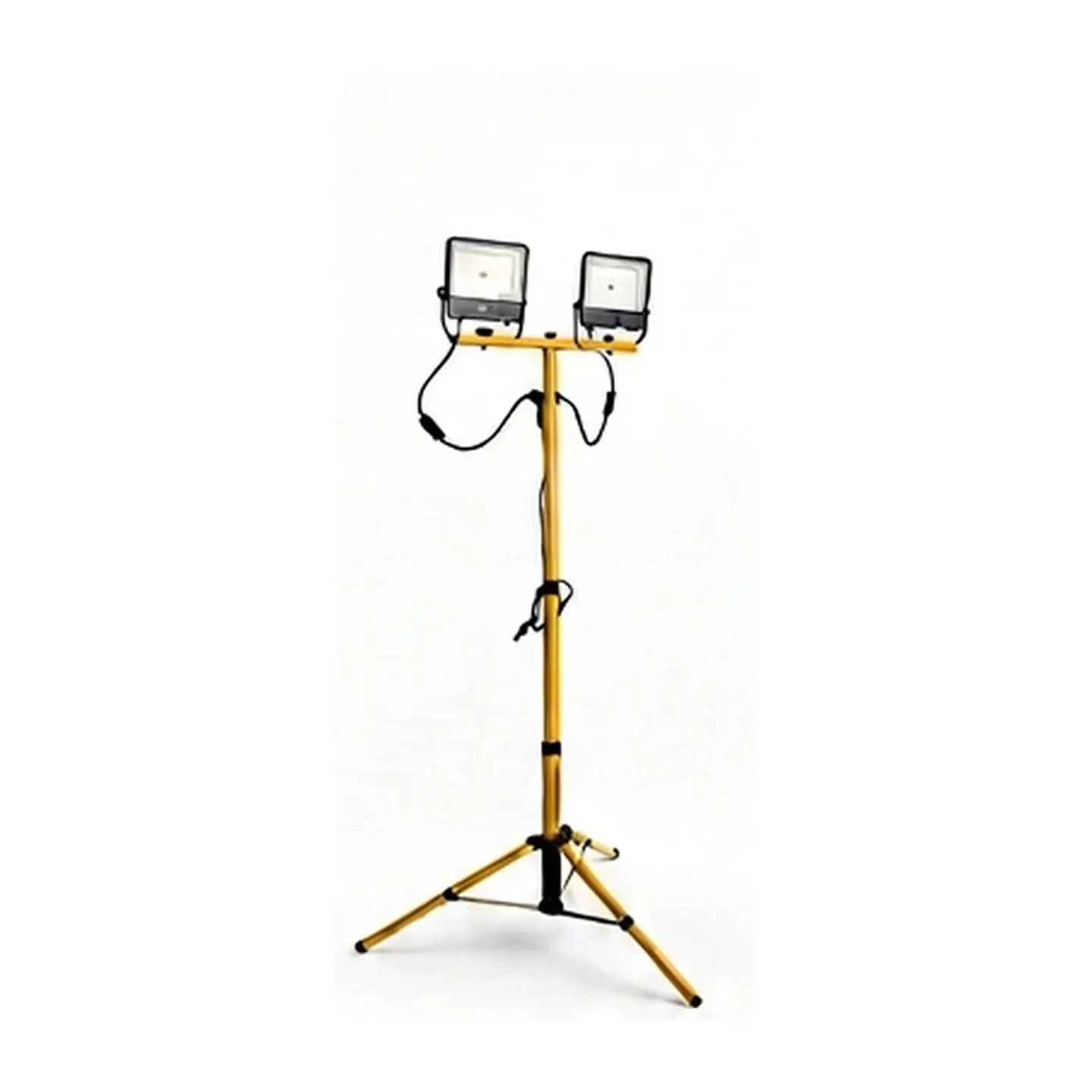 Torre de iluminación LED portátil 2x100W con trípode 1