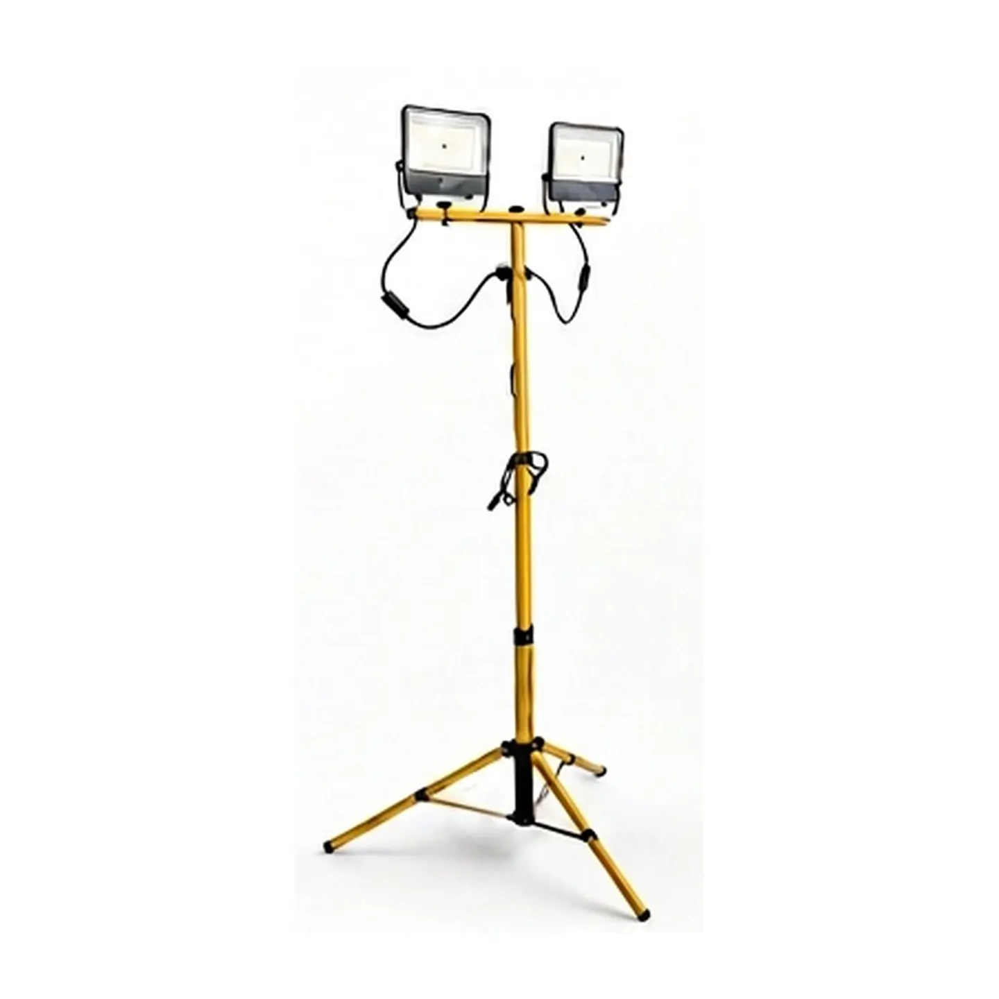 Torre de iluminación LED portátil 2x200W con trípode 1