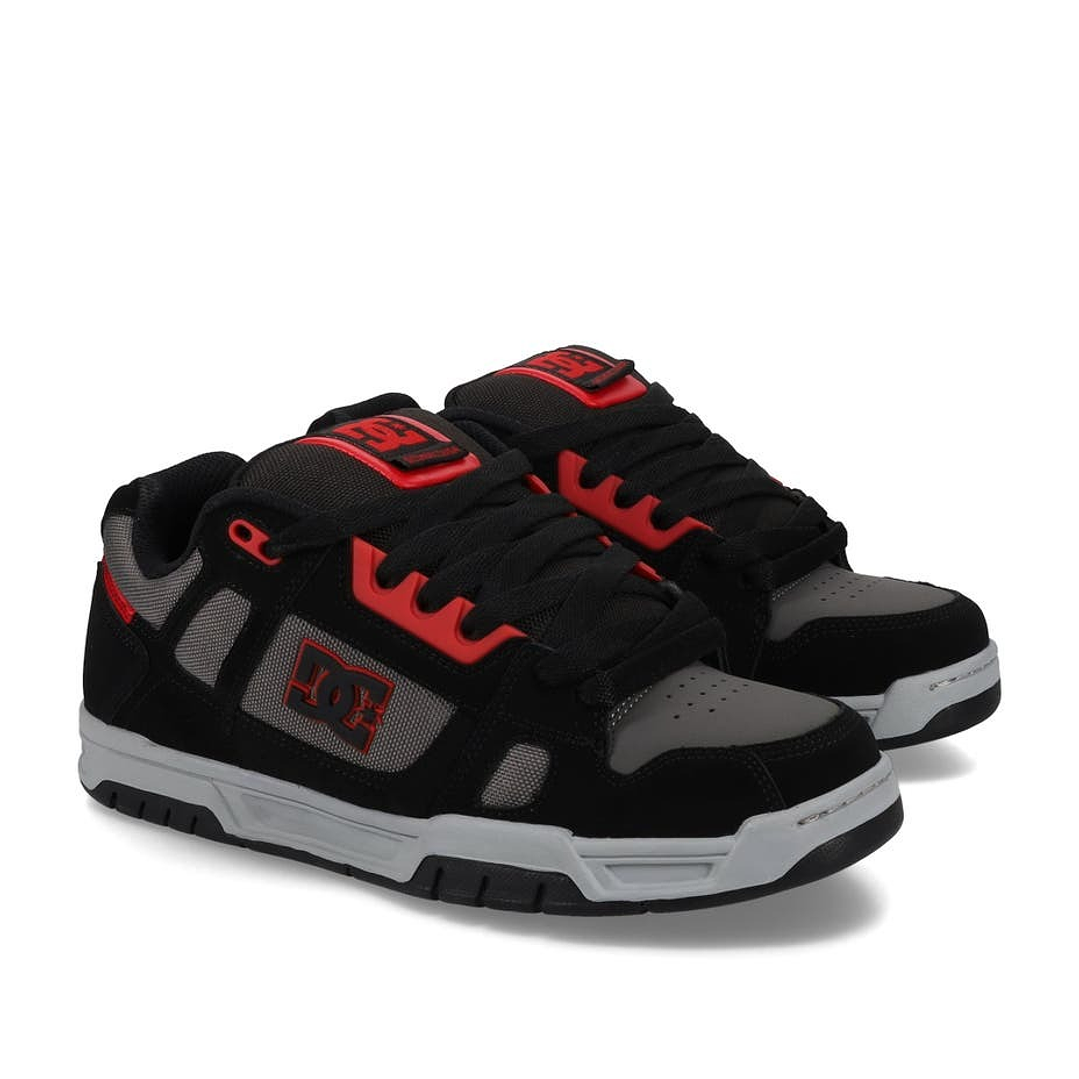 Zapatillas DC Stag black/grey/red 3