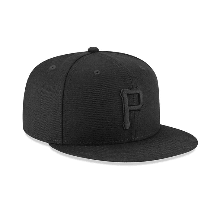 New Era 9fifty Ajustable Pittsburgh Pirates MLB black/black 2