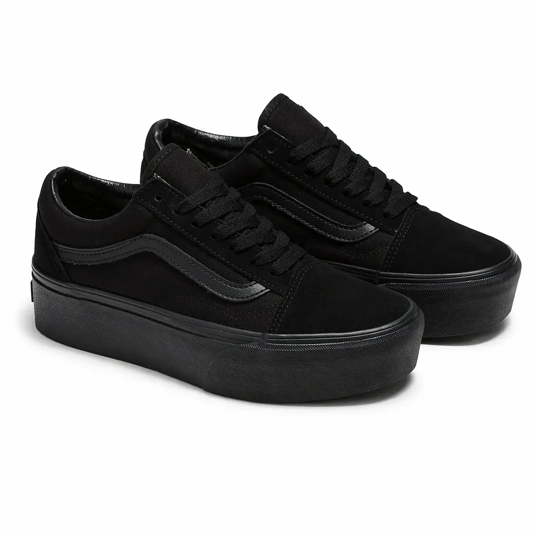 Zapatillas Vans Old Skool Stackform black black 3