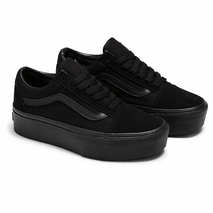 Zapatillas Vans Old Skool Stackform black black 3