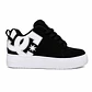 Zapatillas DC Court Graffik Plataforma Black White - Miniatura 1