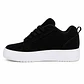 Zapatillas DC Court Graffik Plataforma Black White - Miniatura 3