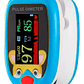 Oxímetro De Dedo Oximeter Recargable Usb C Para Niños Y Adultos Led Amarillo - Miniatura 2