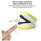 Oxímetro De Dedo Oximeter Recargable Usb C Para Niños Y Adultos Led Amarillo - Miniatura 5