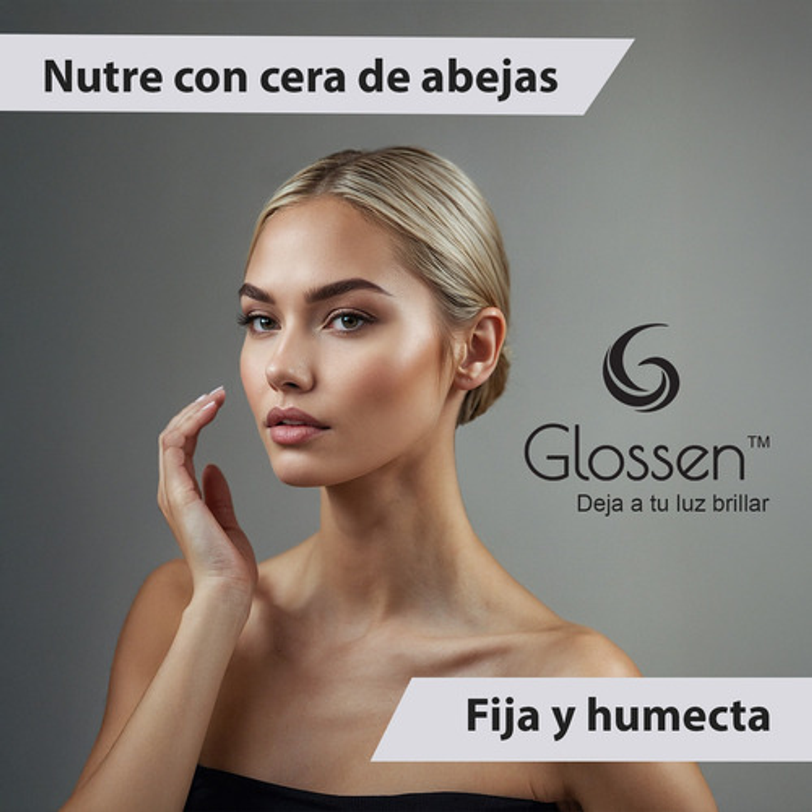 Fijador Para El Pelo Glossen, Cera En Barra Peinado Cabello 10