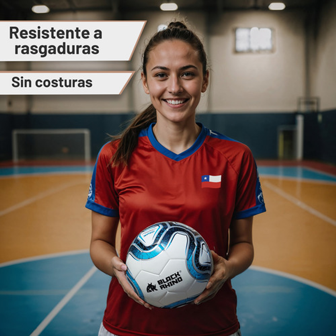 Pelota Futsal Futbol Sala Baby Futbol Futbolito Black Rhino 4