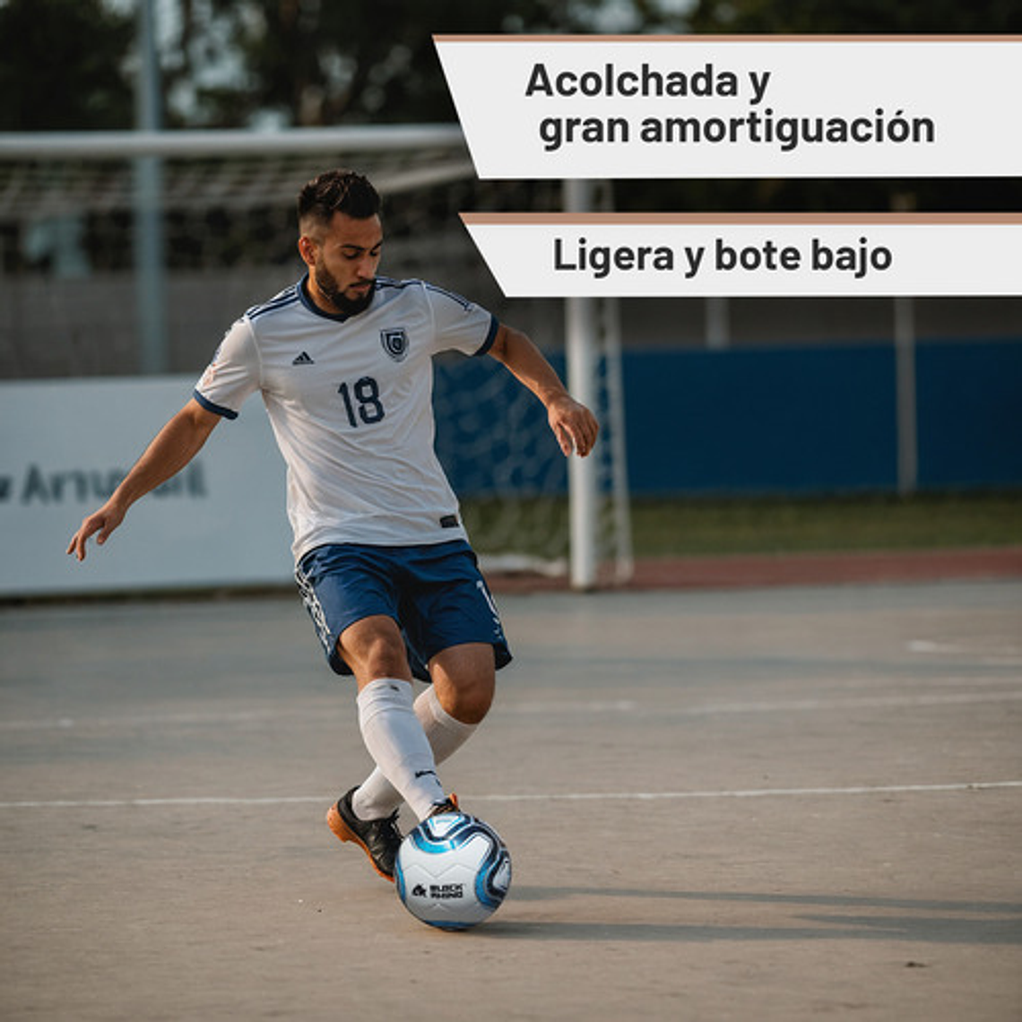 Pelota Futsal Futbol Sala Baby Futbol Futbolito Black Rhino 6