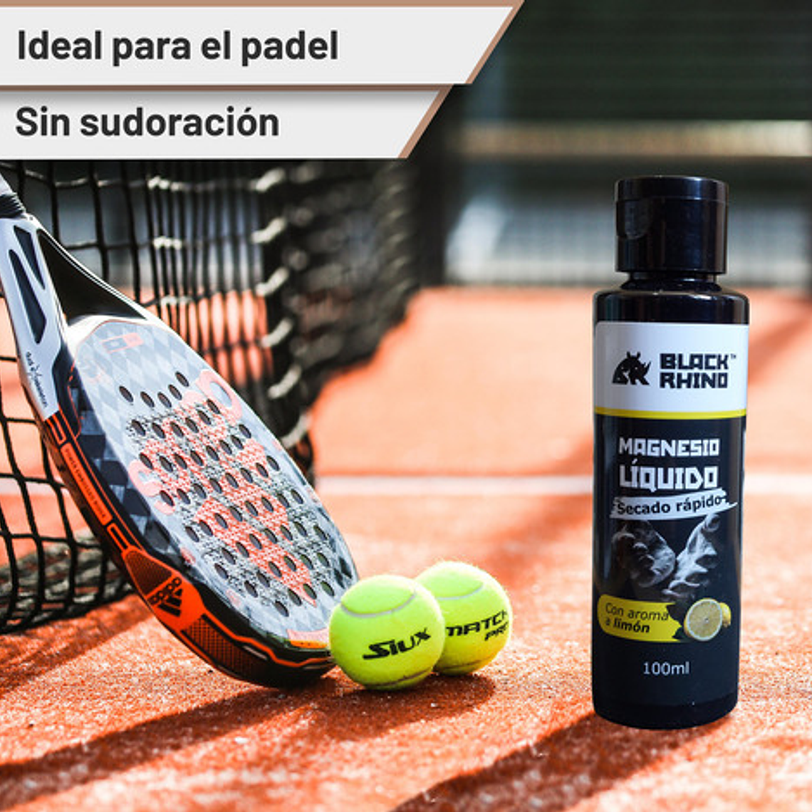 Magnesio Liquido Deportivo Antideslizante Black Rhino 100ml 4