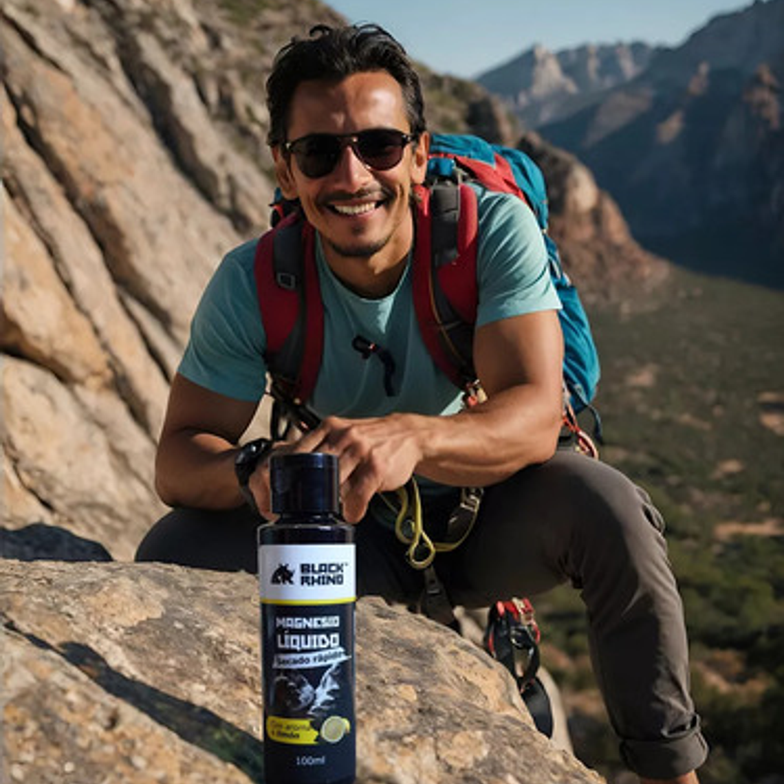 Magnesio Liquido Deportivo Antideslizante Black Rhino 100ml 8