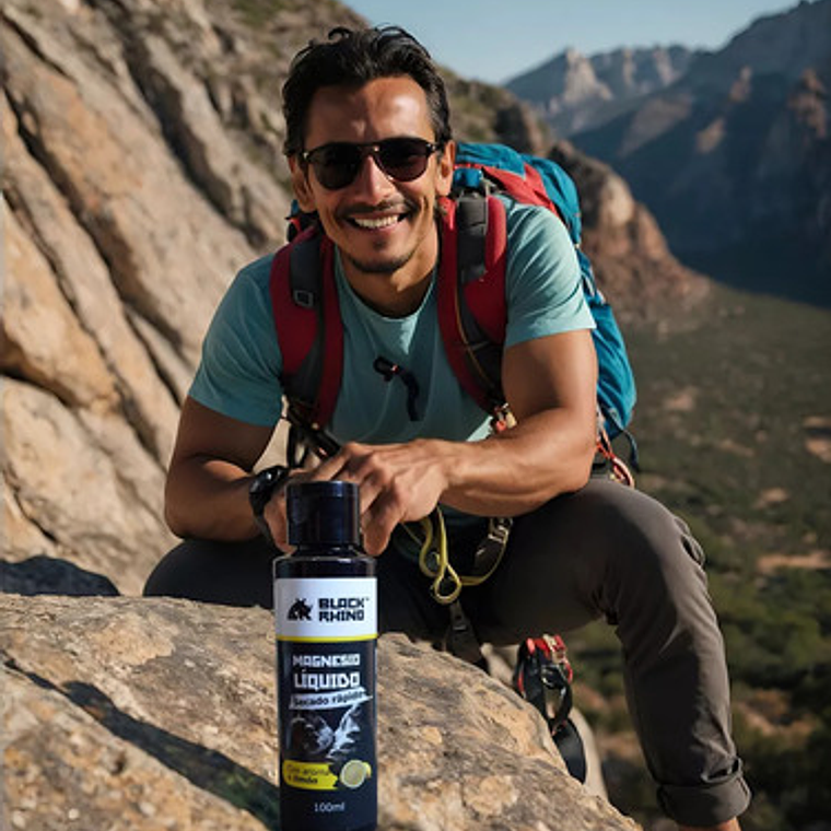 Magnesio Liquido Deportivo Antideslizante Black Rhino 100ml 8