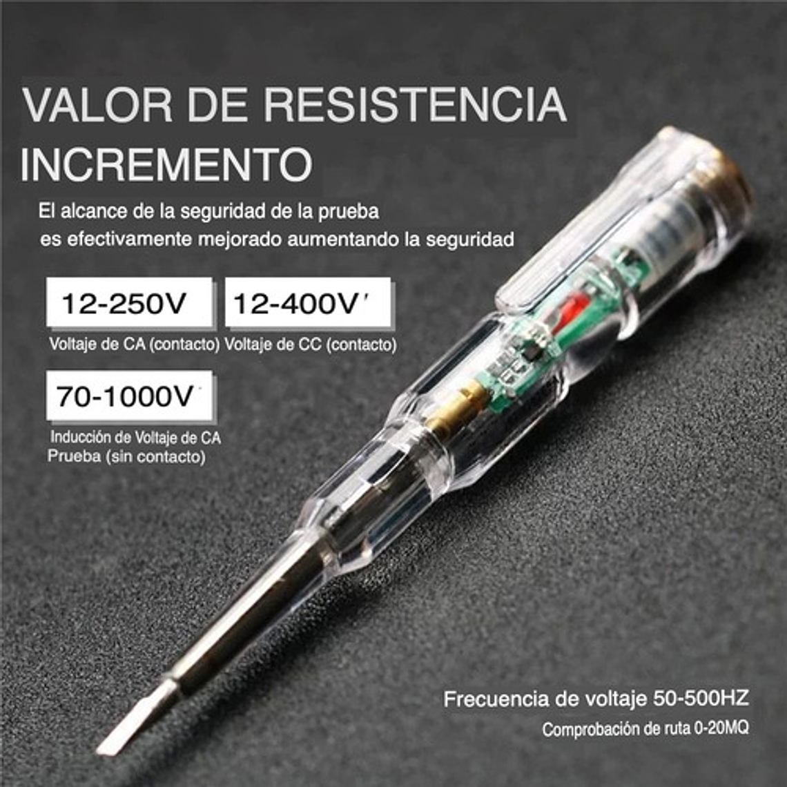 Lápiz Destornillador Detector Potencia Probador De Voltaje 4