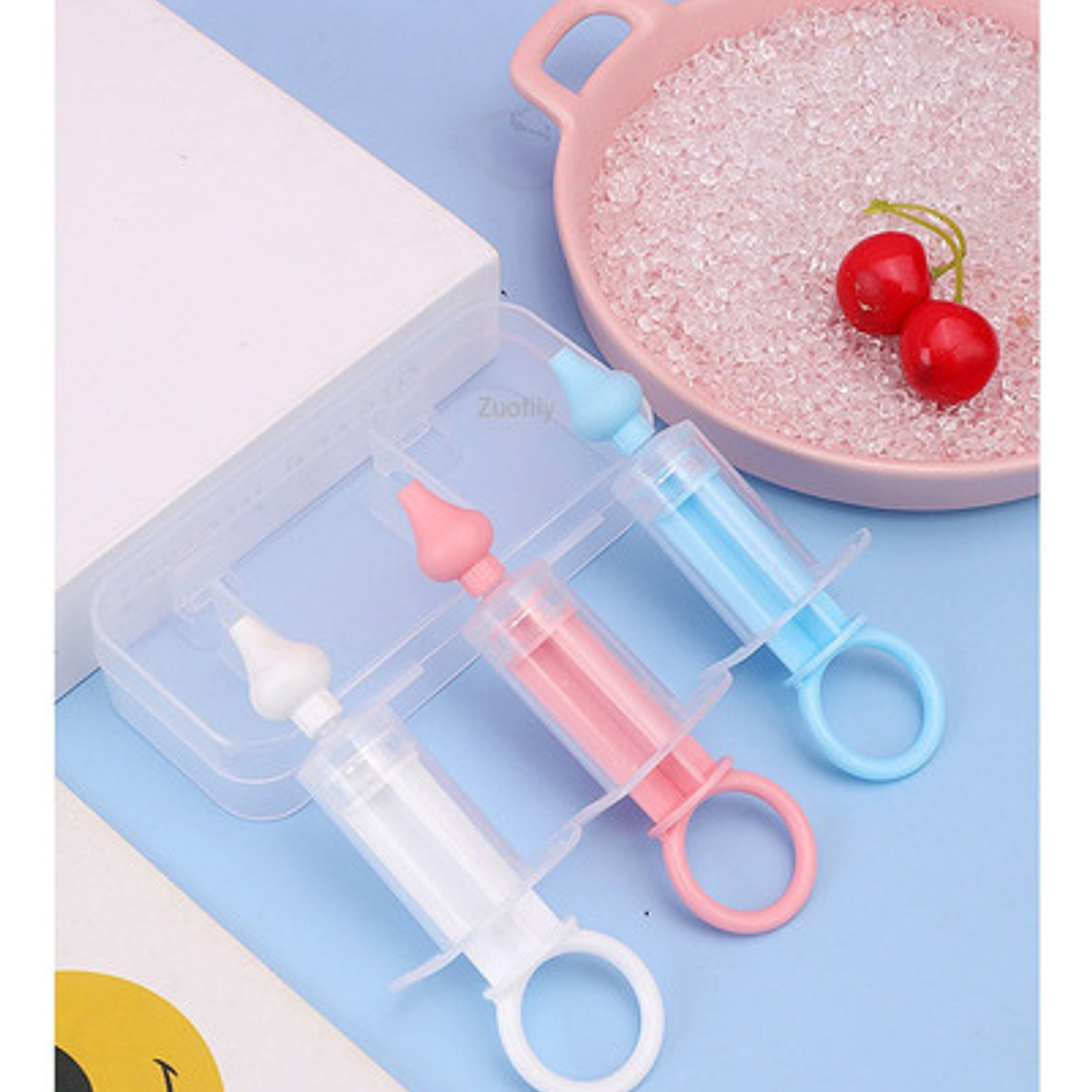 Limpiador Nasal Jeringa De Mocos Lavado Aspirador Pro Bebés 4