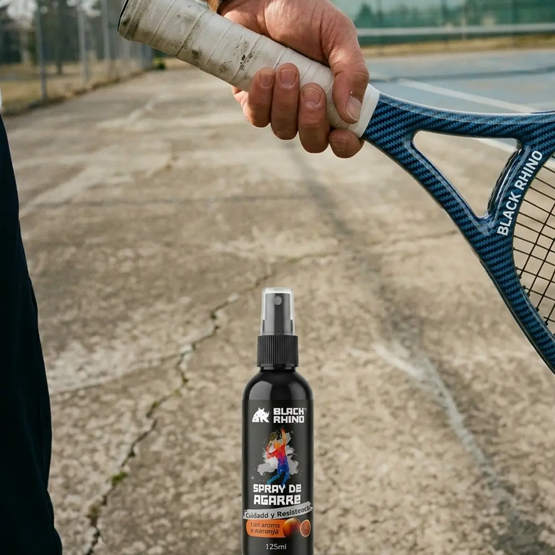 Resina Liquida Spray de agarre Super Adherente Deportiva, Grip Aroma naranja 125ml Black Rhino 5