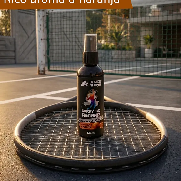 Resina Liquida Spray de agarre Super Adherente Deportiva, Grip Aroma naranja 125ml Black Rhino 14