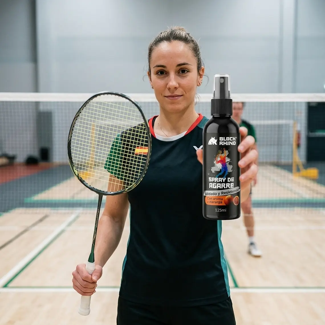 Resina Liquida Spray de agarre Super Adherente Deportiva, Grip Aroma naranja 125ml Black Rhino 17