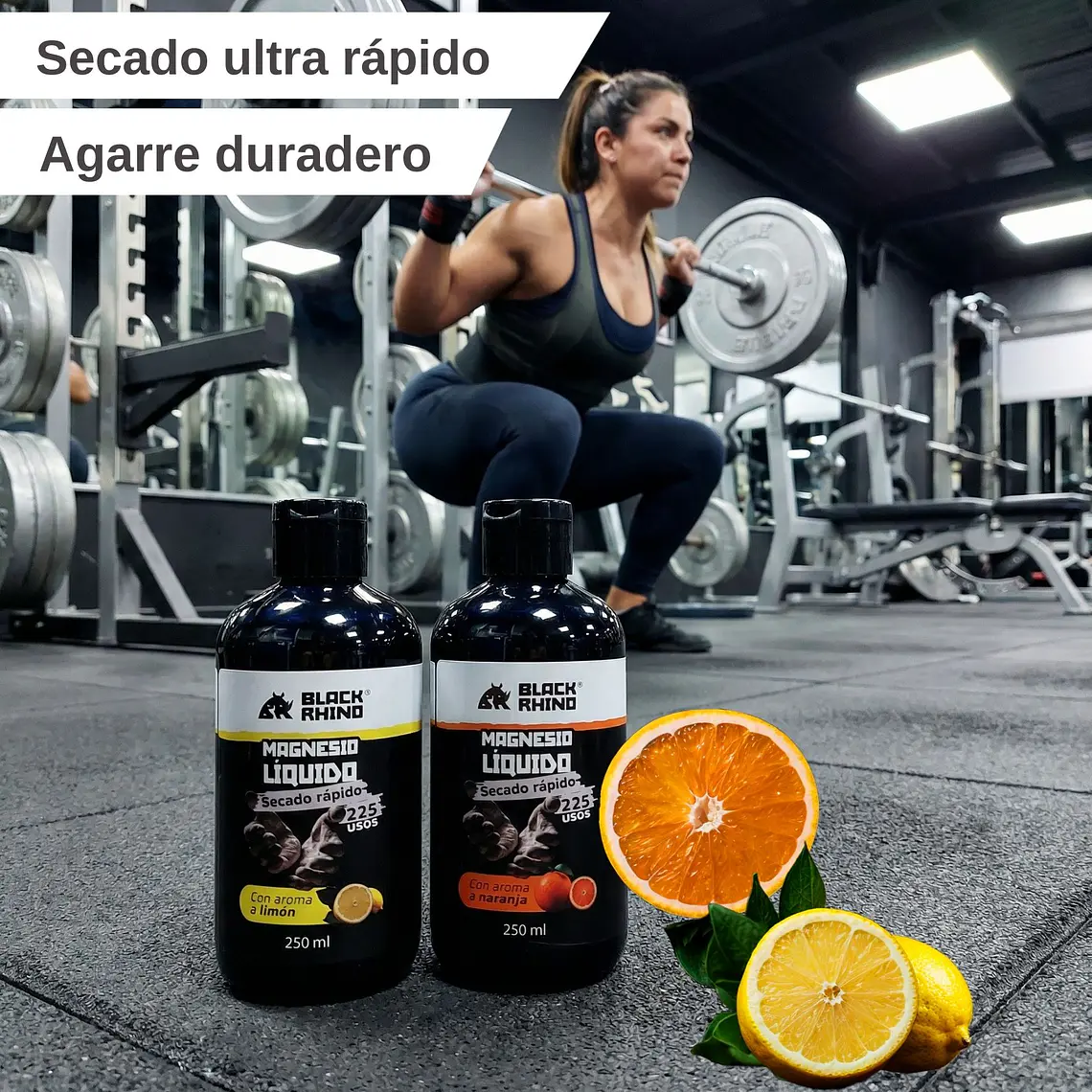 Magnesio Liquido Deportivo Antideslizante Black Rhino 250ml 4