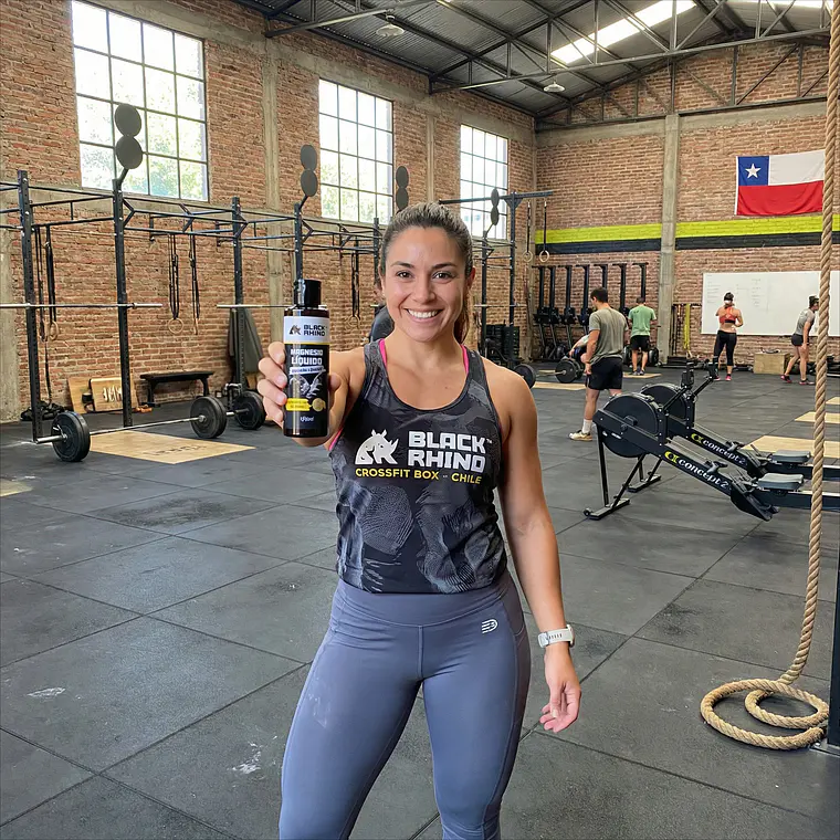 Magnesio Liquido Deportivo Antideslizante Black Rhino 100ml Secado ultra rápido, alto redimiento, aroma limón 11