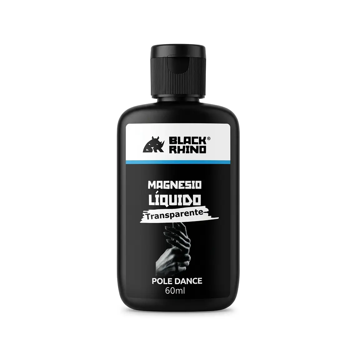 Magnesio Liquido Transparente para Pole Dance Black Rhino 60ml Transparente y con o sin aroma a naranja 1