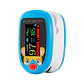 Oxímetro De Dedo Oximeter Recargable Usb C Para Niños Y Adultos Led Amarillo - Miniatura 2