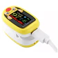 Oxímetro De Dedo Oximeter Recargable Usb C Para Niños Y Adultos Led Amarillo - Miniatura 6