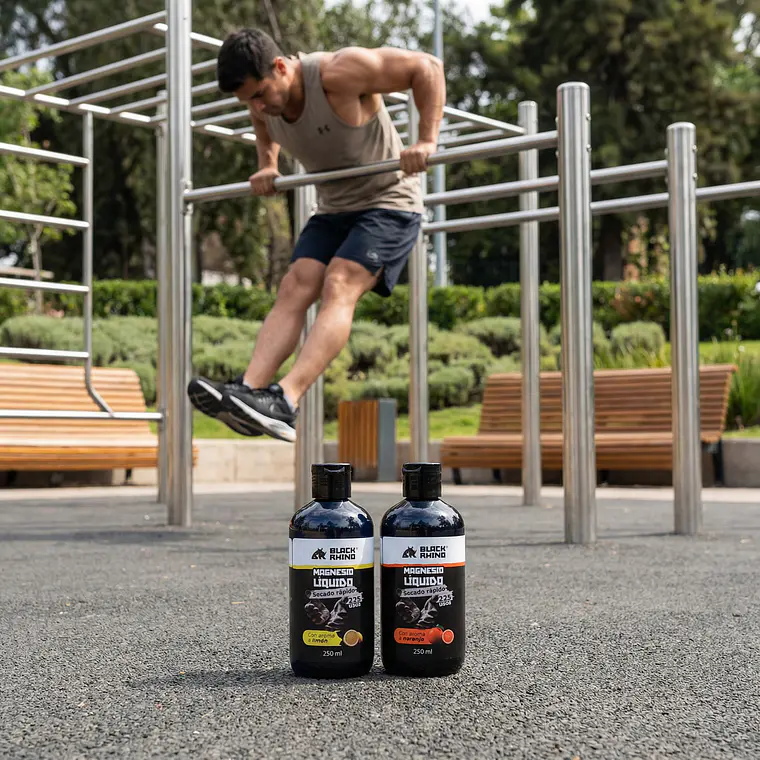 Magnesio Liquido Deportivo Antideslizante Black Rhino 250ml Pack 3 unidades Oferta especial 8