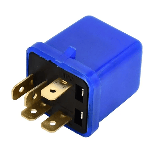 RELAY LUCES 76/98 12V 20AMP 16-18-20-23cc 5pin azul