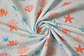 Popelina de Algodón Estampada – Azul Cielo - thumbnail 1