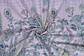 Popelina de Algodón Estampada – Paisley Floral Malva - Miniatura 1