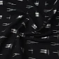 Pochampally Double Ikat de Algodón – Negro - thumbnail 1