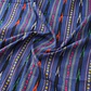 Ikat Pochampally Dabi de Algodón – Azul Geométrico - thumbnail 1