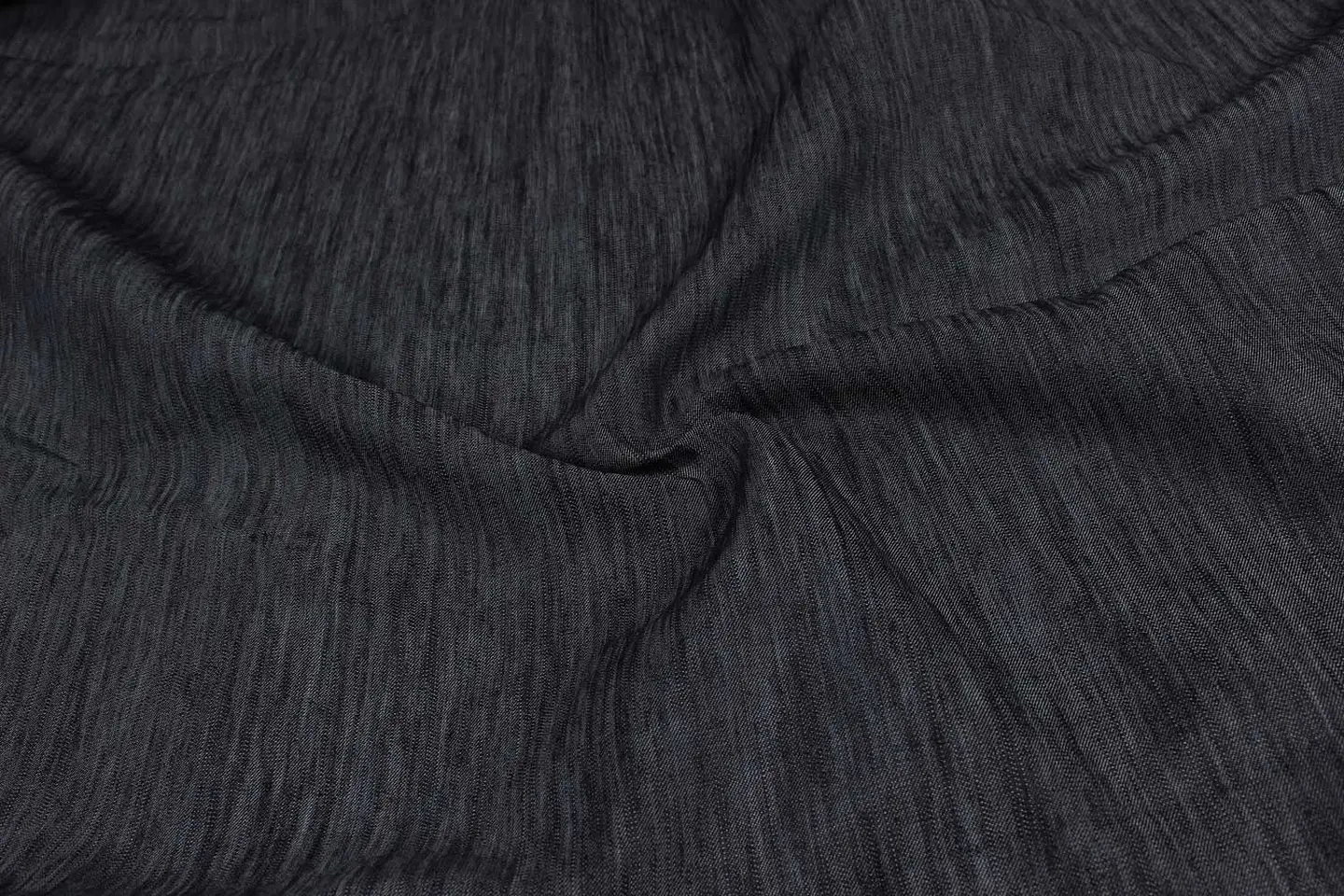 Denim Slub Azul — Mezcla de Algodón y Poliéster 1