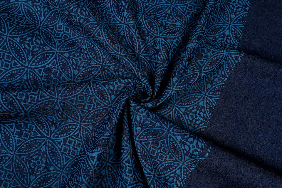 Denim Azul Estampado 1